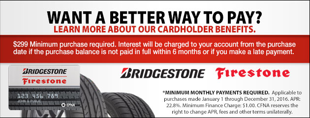 Bridgestone/Firestone CFNA - 2016