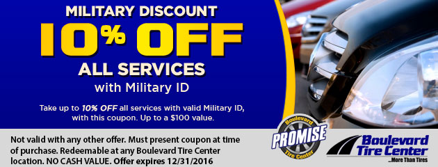 10% Military Discount 