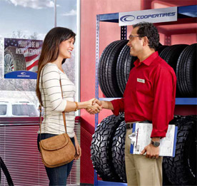 Shop for Cooper tires at Boulevard Tire Center